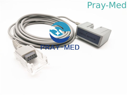 Mainstream ETCO2 Sensor Perangkap Air Sekali Pakai Untuk  Phasein Protocol Capnography Monitor