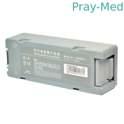 LI34I001A Baterai Peralatan Medis Mindray Isi Ulang Untuk D5 D6 022-00012-00 Defibrillator