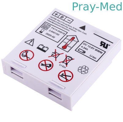 4.3ah Baterai Pengganti Schiller Defigard 5000 Argus PRO LifeCare 2 3.940100 2.200132