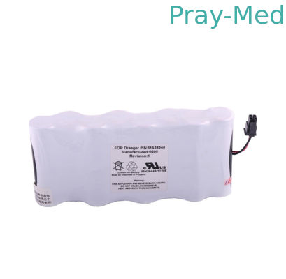 Baterai Pengganti Peralatan Medis 5200mAh Untuk Draeger GAMMA INFINITY SC7000 SC9000XL