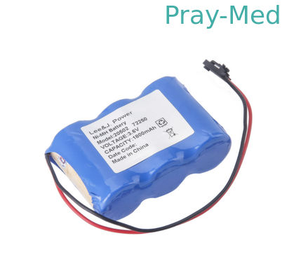 Baterai Pengganti Medis 1900mAh Lumiview 20502 Welch Allyn 72250 Warna Biru
