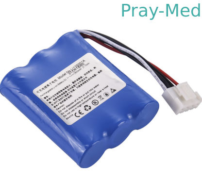 Warna Biru Mindray Penggantian Baterai Medis Untuk Beneheart R3 UMEC10 MEC6 LI13S001A