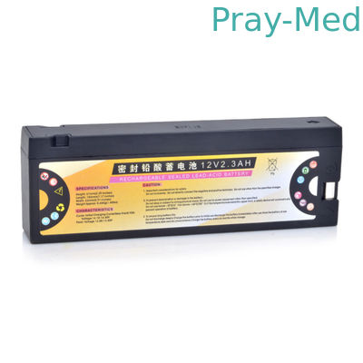 Baterai Biomedis 2300mAh Disegel Timbal Untuk Mindray IPM9800 LCS-1912 PM8000 1030 1050 9030P