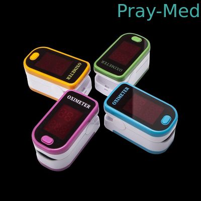 Bahan ABS Pakai Pulse Oksimeter Probe Jari OLED Display FDA CE Disetujui