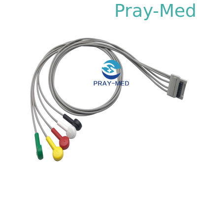 Jaket TPU BTL-08 5 Kabel Lead Holter Ecg 102cm Untuk 12 Channel