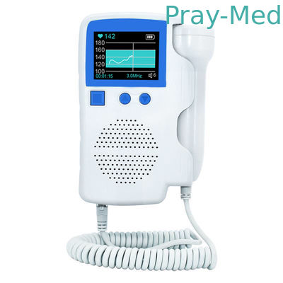 ABS DC3.7V 3MHz Fetal Doppler Heartbeat Detector Untuk Klinik