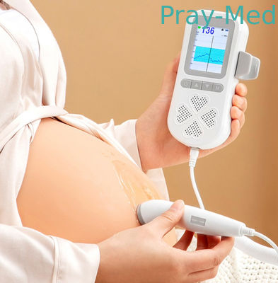 ABS 210bpm 3MHz Fetal Doppler Untuk Wanita Pregenen