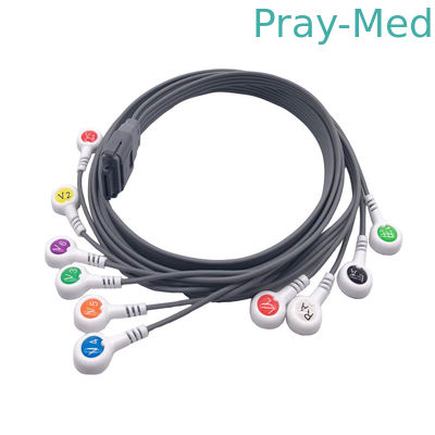 Instrumen Biomedis Kabel BI Ecg Holter Untuk GE Edan Nihon Kohden