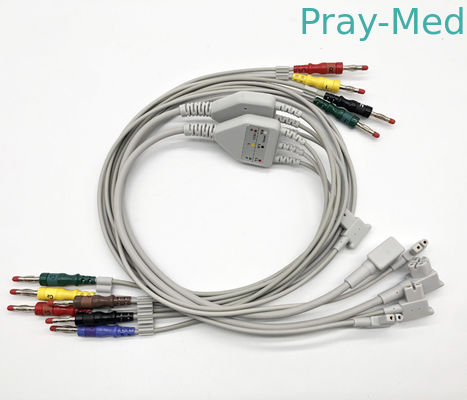 HP TC30 ekg Cable 10 Lead Ecg Cord dengan snap/klip 989803151651