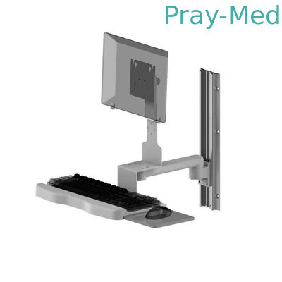 ISO 13485 Patient Monitor Stand Tinggi Disesuaikan Lengan Anestesi