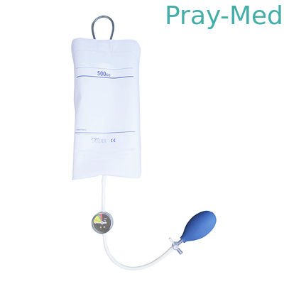 Aksesoris Ventilator Nylon Reusable Pressure Infusion Bag 500ml 1000ml 3000ml