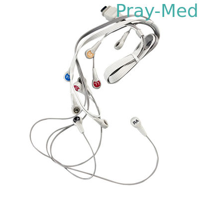 Kabel Holter OEM ECG Nihon Kohden Leadwire Untuk Perekam EKG RAC-2512
