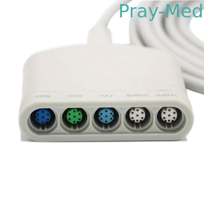 Drager Siemens Kabel Pasien EKG 16 Pin Neomed Pod Kabel Batang ECG 5590539