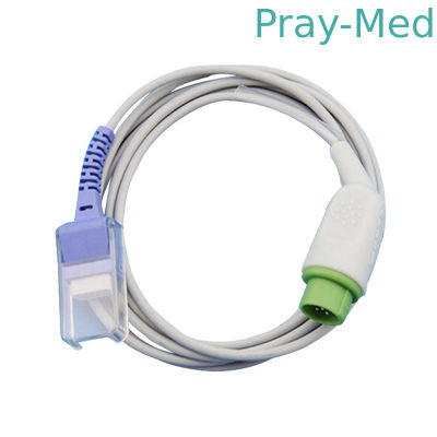 Kontron 7840 Kabel Perpanjangan Mesin Pulsa Medis 12 Pin Connector