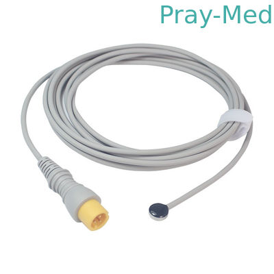 3pin Reusable Skin Temperature Probe Kompatibel Untuk Zoncare PM-7000D