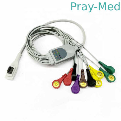 GE Marquette 10 Kabel Holter Timbal Rozinn E9002TK E9002TL E9002TP