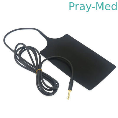 6.3mm Plug Electrode Plate Aksesoris Peralatan Bedah Elektro