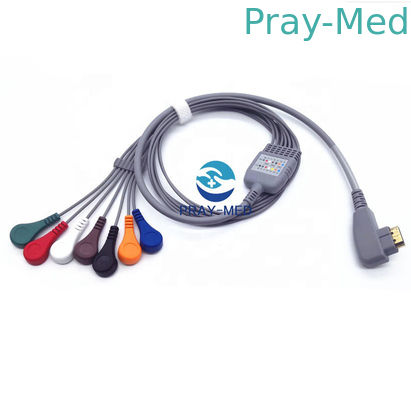 DMS HDMI 1.1m 7 Lead Ecg Cable TPU Jacket DMS300-4A DMS300-3A