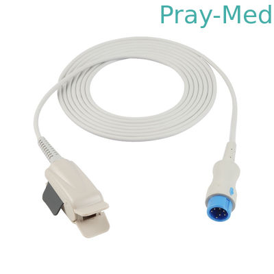 Sensor Mindray Adult Spo2 Dengan Konektor Berkunci Putaran 7 Pin Untuk T5 / T8