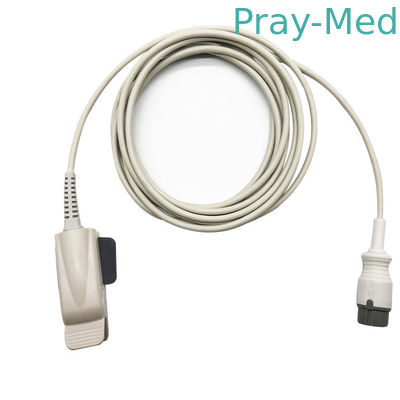 Zoncare/Hwatime Dewasa klip jari Spo2 Sensor TPU 3m 6 Pin Spo2 Sensor