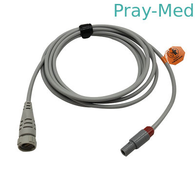 Kabel Tekanan Darah Invasif IBP Pria 5 Pin Ke Transduser Argon
