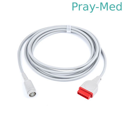 GE IBP Adapter Kabel Tekanan Darah Invasif 11 pin Untuk Dash 2500 2000 5000 4000