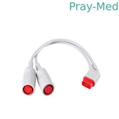 Siemens Drager SC6002 XL Kabel Konverter IBP Ganda, kabel adaptor IBP 16pin