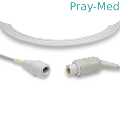 Kabel AAMI IBP Kompatibel Dengan Semua Monitor BP Bermerek Konektor 2,7m 6-Pin