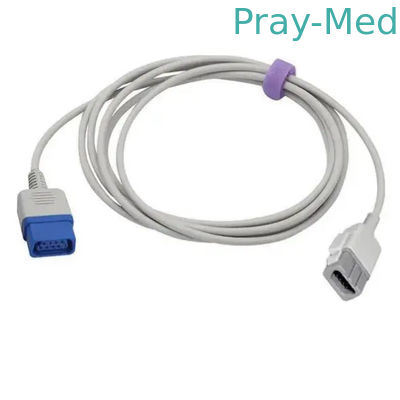Datex Ohmeda TS-M3 TruSat Kabel Adapter Spo2 2.4m Panjang DB9 Pin Sisi Perempuan